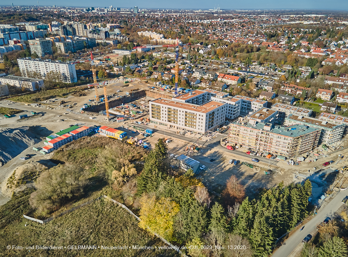 13.11.2020 - Piederstorfer Gelände und Alexisqaurtier am Karl-Marx-Ring in Neuperlach 13.11.2020 - Piederstorfer Gelände und Alexisqaurtier am Karl-Marx-Ring in Neuperlach